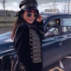 Blank NYC Velvet Band Jacket S